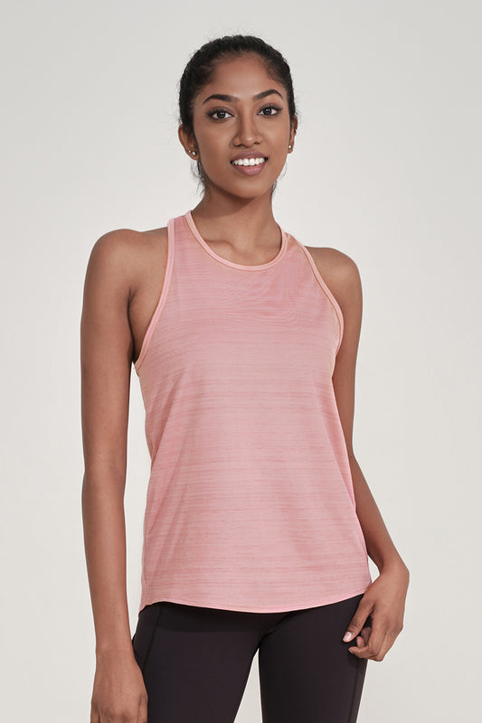Energize Tank S / Heather Rose - amanté Sportswear