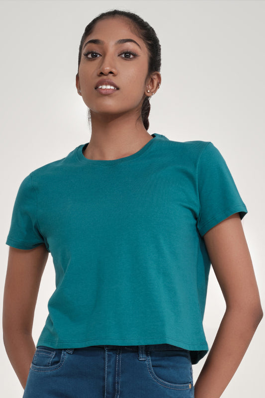 Essential Crop Tee  - amanté Sportswear