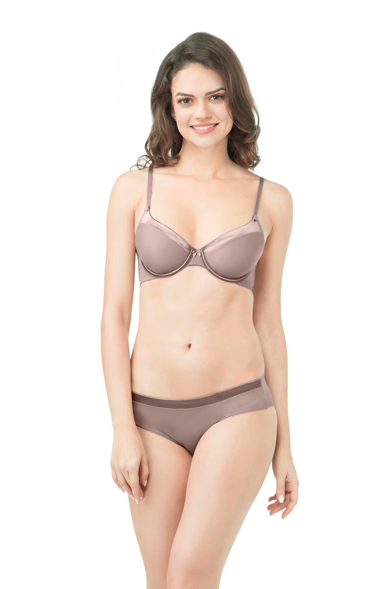 Satin Edge Bra  - amanté Bra