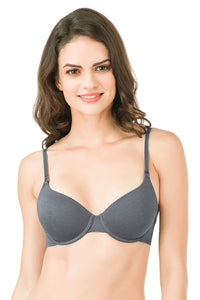 Cotton Casuals Wired Bra 38B / Quite Shade - amanté Bra thumbnail 3