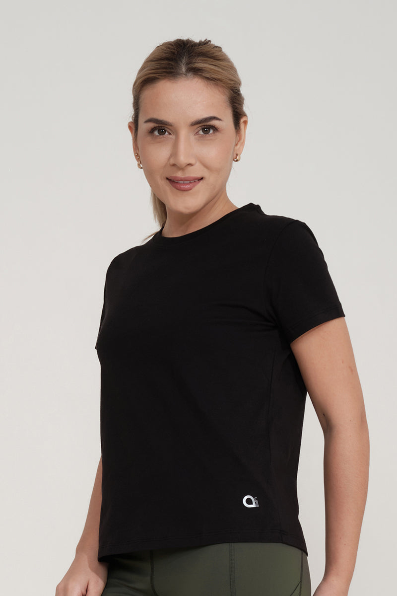 Essential Crew Neck Tee  - amanté Sportswear - Image 2 of 3