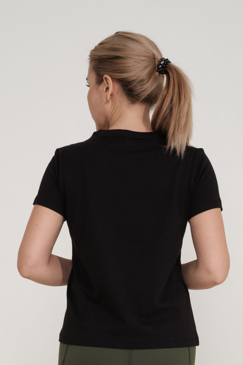 Essential Crew Neck Tee  - amanté Sportswear - Image 3 of 3