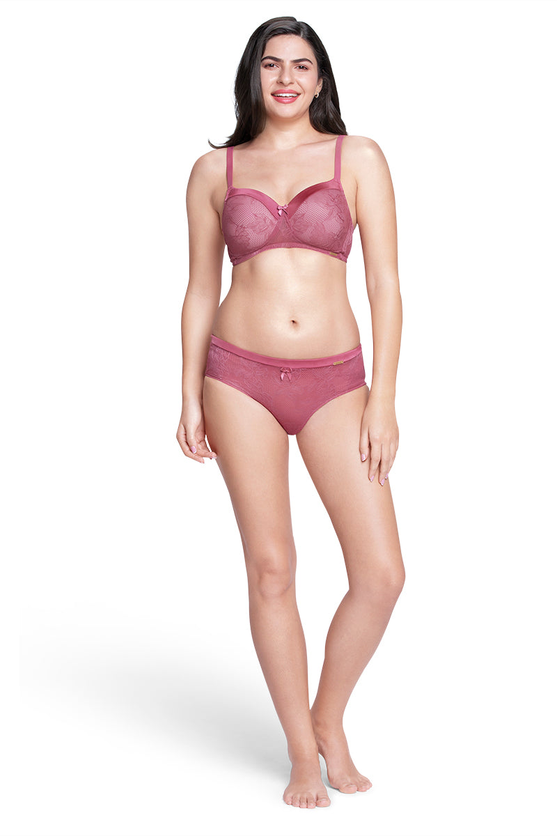 Satin Touch Hipster Panty  - amanté Bra - Image 6 of 6