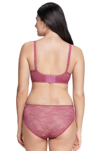 Satin Touch Padded Non-Wired Lace Bra  - amanté Bra thumbnail 6