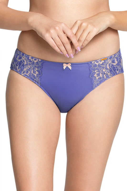 Fiesta Bikini Panty S / Periwinkle - amanté Bra