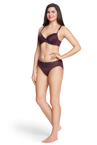 Lace Embrace Padded wired Bra  - amanté Bra thumbnail 8