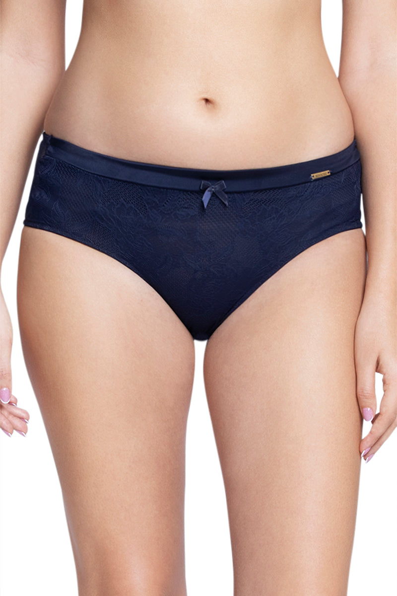 Satin Touch Hipster Panty S / Evening Blue - amanté Panty - Image 1 of 6