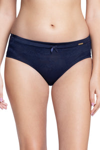 Satin Touch Hipster Panty S / Evening Blue - amanté Panty thumbnail 1