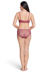 Satin Touch Strapless Padded Wired Lace Bra  - amanté Bra thumbnail 6
