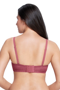 Satin Touch Strapless Padded Wired Lace Bra  - amanté Bra thumbnail 2