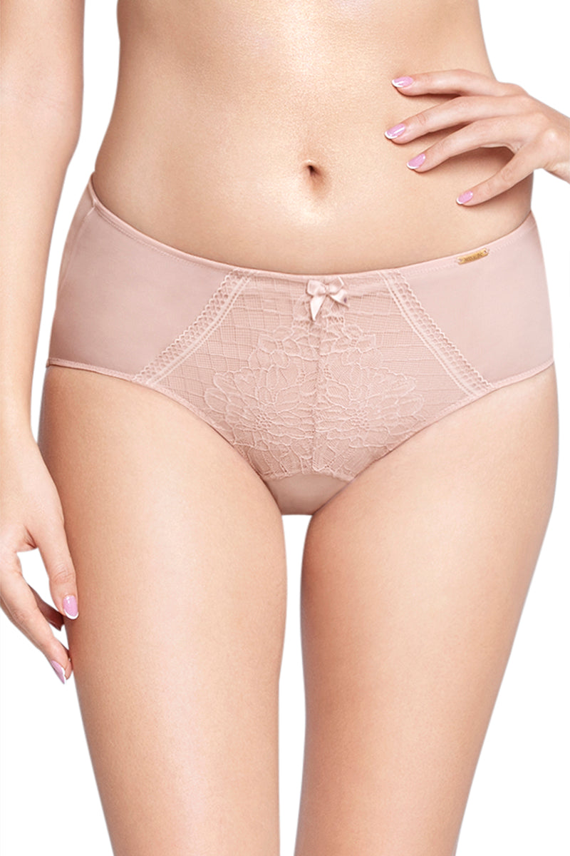 High Apex Lace Hipster Panty S / Misty Rose - amanté Bra - Image 1 of 6