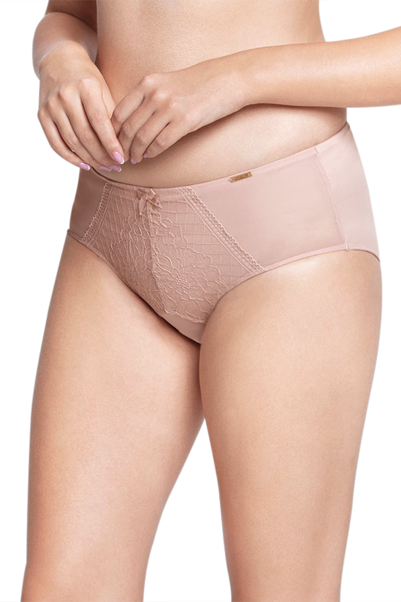 High Apex Lace Hipster Panty  - amanté Bra