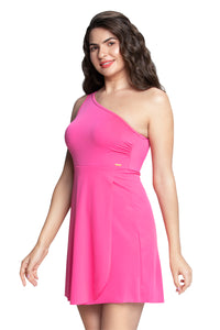 One Shoulder Swim Dress  - amanté Swimwear thumbnail 2