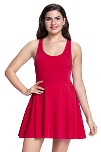 Racerback Swim Dress S / Bull Fight - amanté Swimwear thumbnail 1