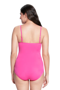Straight Neck Swimsuit  - amanté Swimwear thumbnail 4
