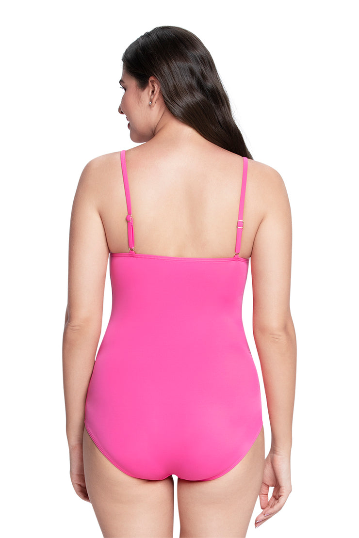 Straight Neck Swimsuit  - amanté Swimwear