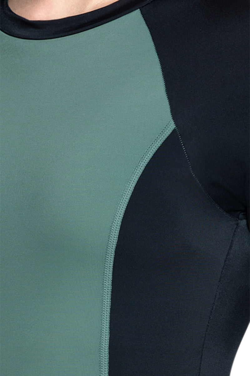 Leg Suit With Sleeves Swimwear  - amanté Swimwear