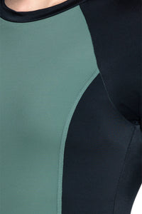 Leg Suit With Sleeves Swimwear  - amanté Swimwear thumbnail 6