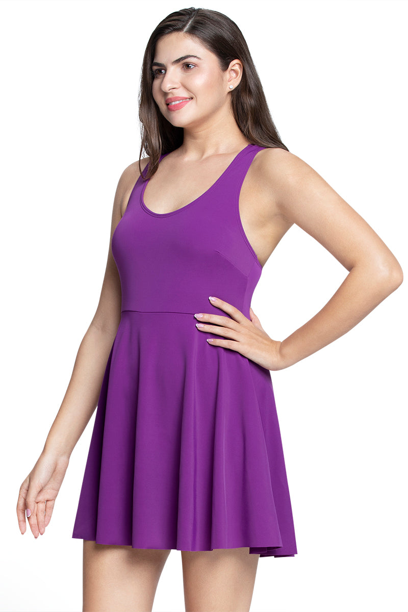 Racerback Swim Dress  - amanté Swimwear