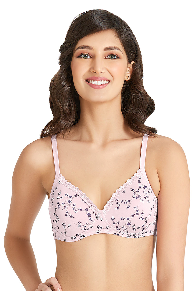 Cotton Casuals Non-Wired Bra  - amanté Bra - Image 17 of 23