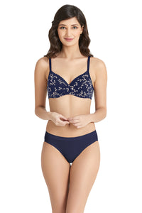 Cotton Casuals Non-Wired Bra  - amanté Bra thumbnail 8