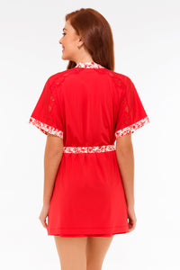 Floral Impressions Robe  - amanté Sleepwear thumbnail 3