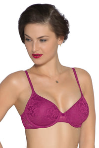Floral Romance Bra 32C / Wild Orchid - amanté Bra thumbnail 1