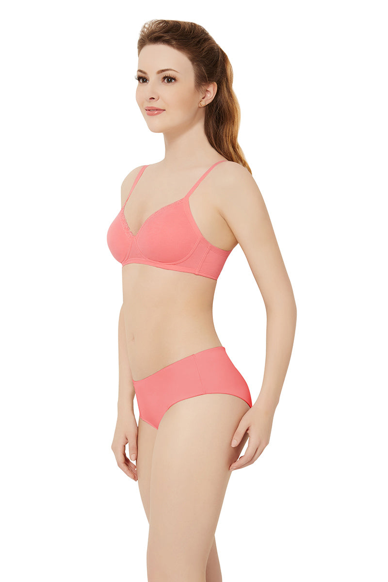 Cotton Casuals Non-Wired Bra  - amanté Bra - Image 7 of 23