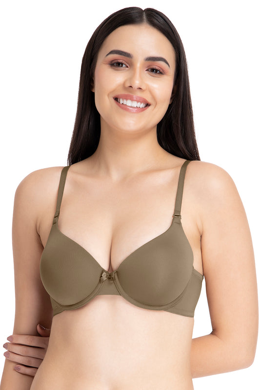 Everyday Smooth Wired Bra 32B / Honey Bronze - amanté Bra