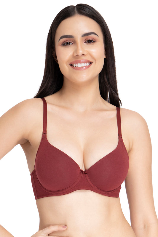 Carefree Confidence Bra 32B / Pomegranate - amanté Bra