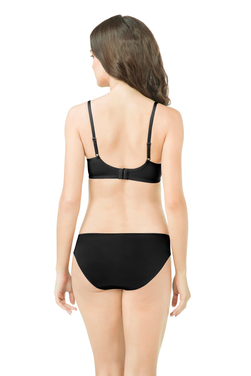 Satin Edge Bra  - amanté Bra - Image 2 of 5