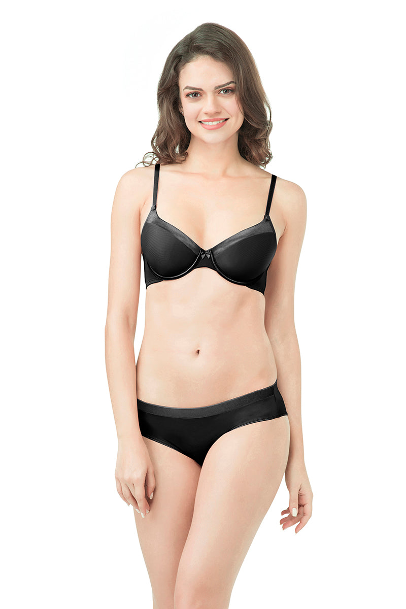 Satin Edge Bra  - amanté Bra