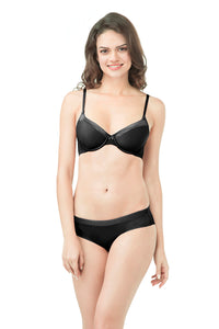 Satin Edge Bra  - amanté Bra thumbnail 3