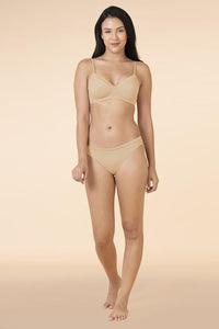 Satin Edge Non-Wired Bra  - amanté Bra thumbnail 4