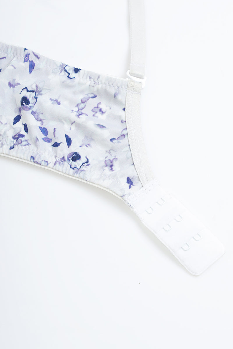 Satin Edge Non-Wired Bra  - amanté Bra