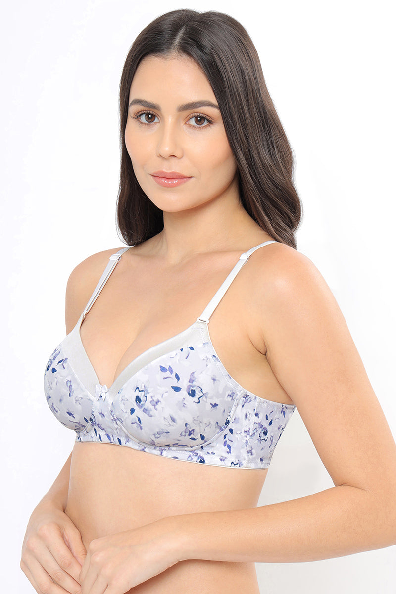 Satin Edge Non-Wired Bra  - amanté Bra