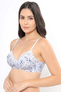 Satin Edge Non-Wired Bra  - amanté Bra thumbnail 1