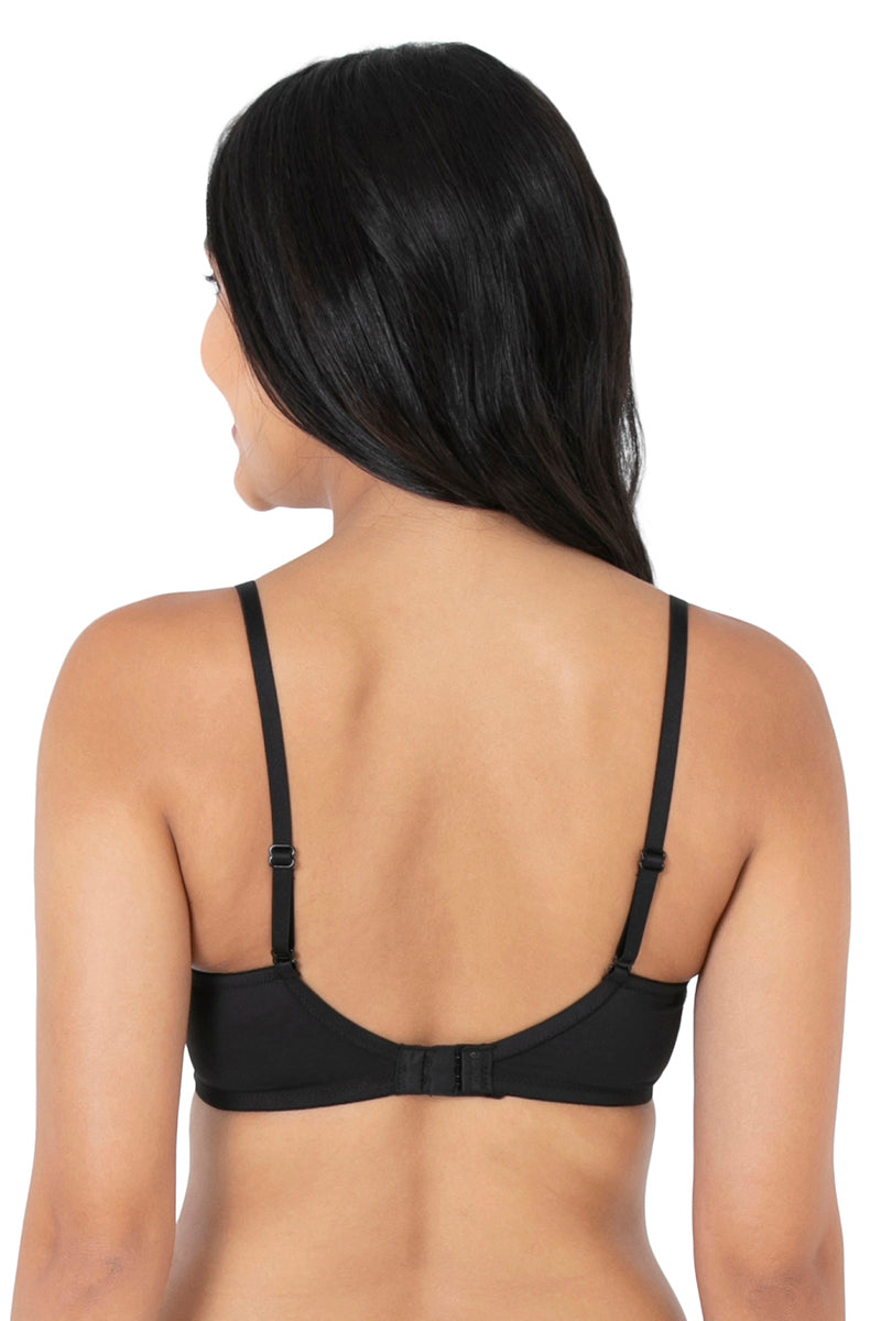 Satin Edge Non-Wired Bra  - amanté Bra