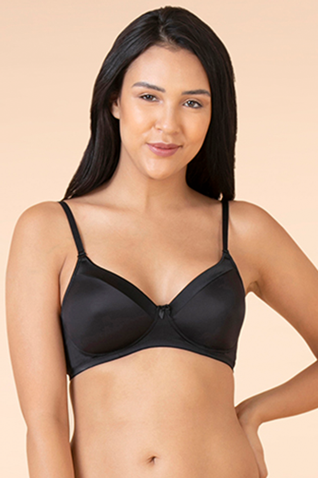 Buy Amante Double Layered Non Wired Full Coverage T-Shirt Bra - Sandalwood  at Rs.355 online