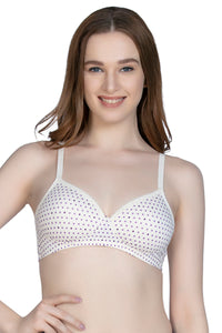 Cotton Casuals Non-Wired Bra 36C / Pristine Print - amanté Bra thumbnail 2