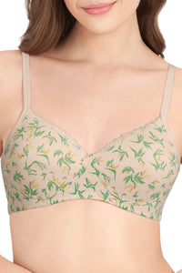 Cotton Casuals Non-Wired Bra  - amanté Bra thumbnail 4