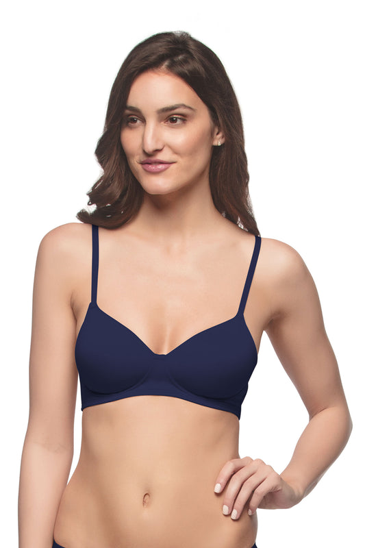 Carefree Casuals Bra 32B / Medieval Blue - amanté Bra