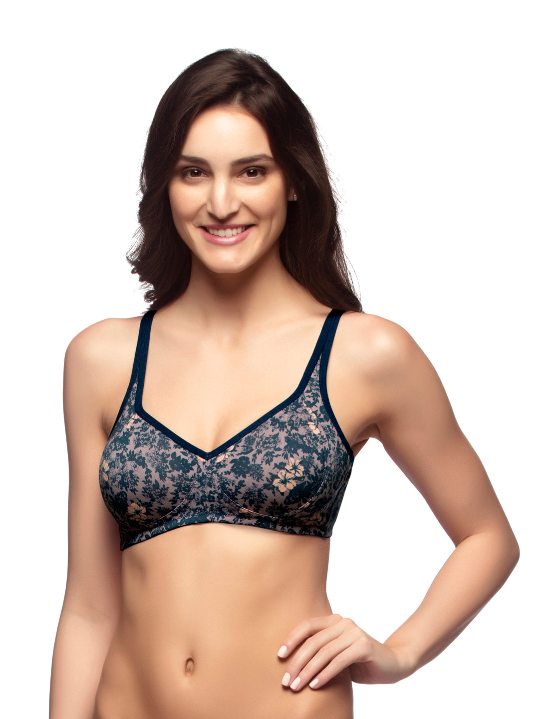 Cool Contour Bra 36B / Dark Denim - amanté Bra