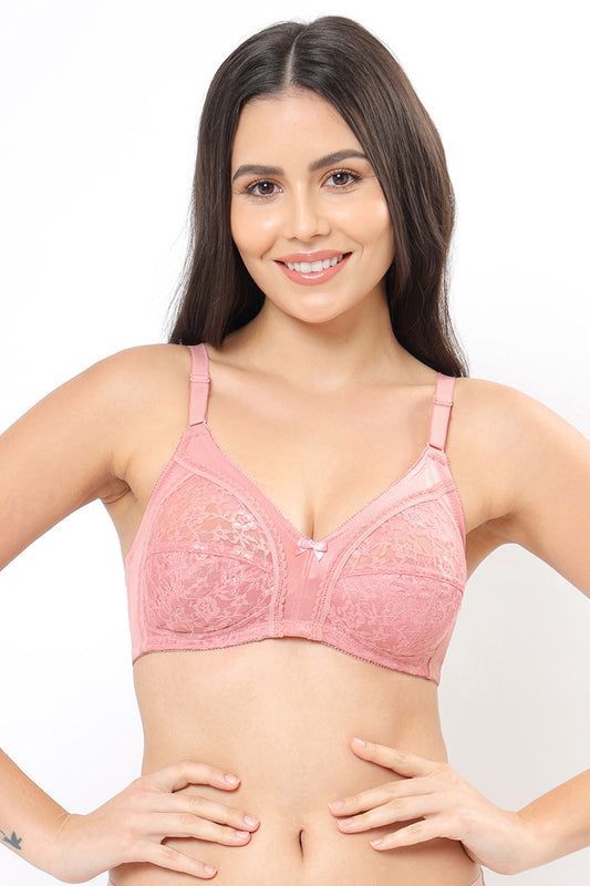 Lace Magic Bra 32B / Rose Cloud - amanté Bra