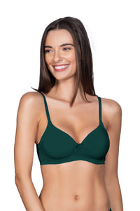 Smooth Charm Non-Wired Bra 32B / Botanical Garden - amanté Bra thumbnail 2