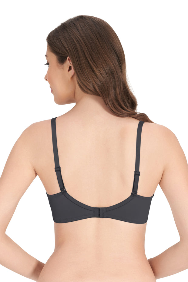 Smooth Charm Non-Wired Bra  - amanté Bra