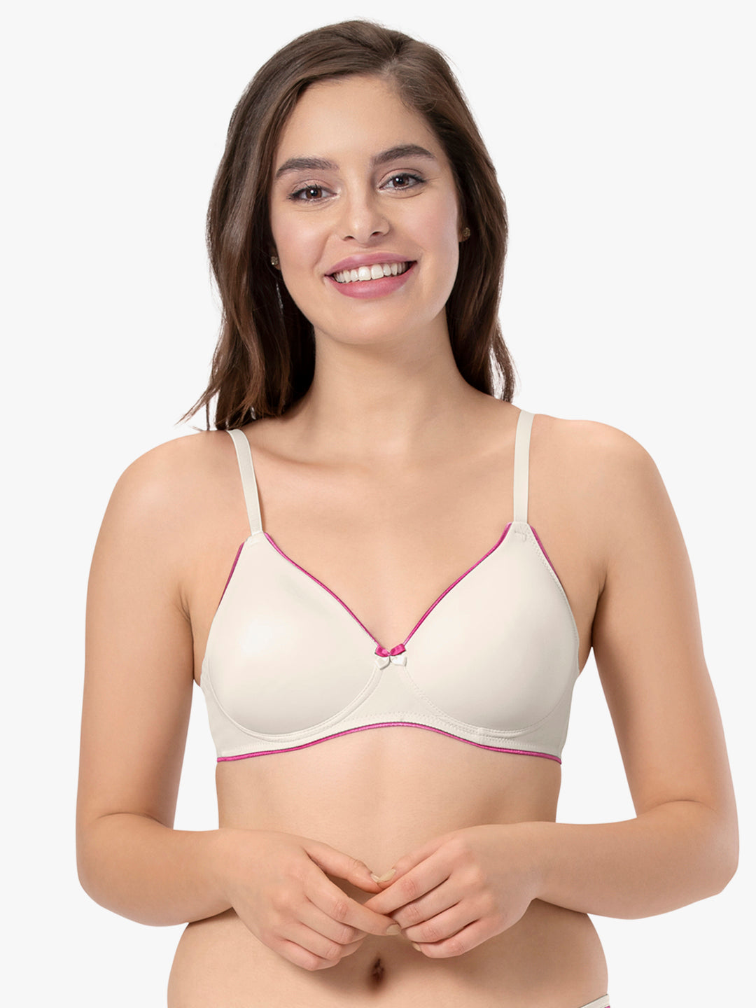 Casual Chic Bra 36C / White Smoke - amanté Bra
