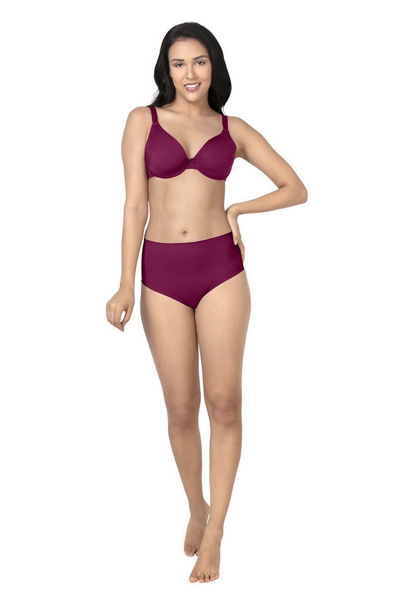 Curvy Smooth Non-Padded Wired Bra  - amanté Bra