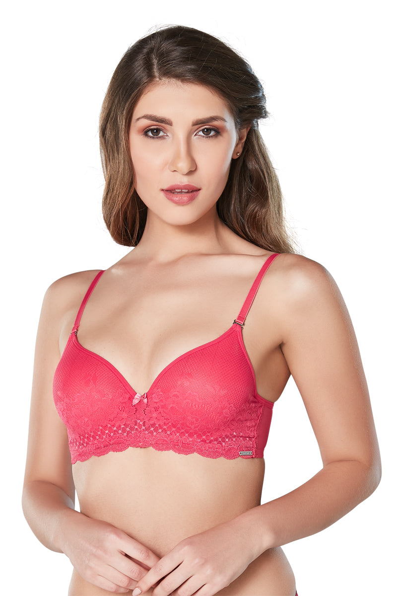 Flawless Bra 32B / Rouge Red - amanté Bra