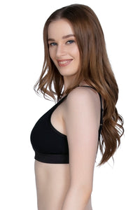 True Comfort V-Neck Non-Padded Non-Wired Bra  - amanté Bra thumbnail 3